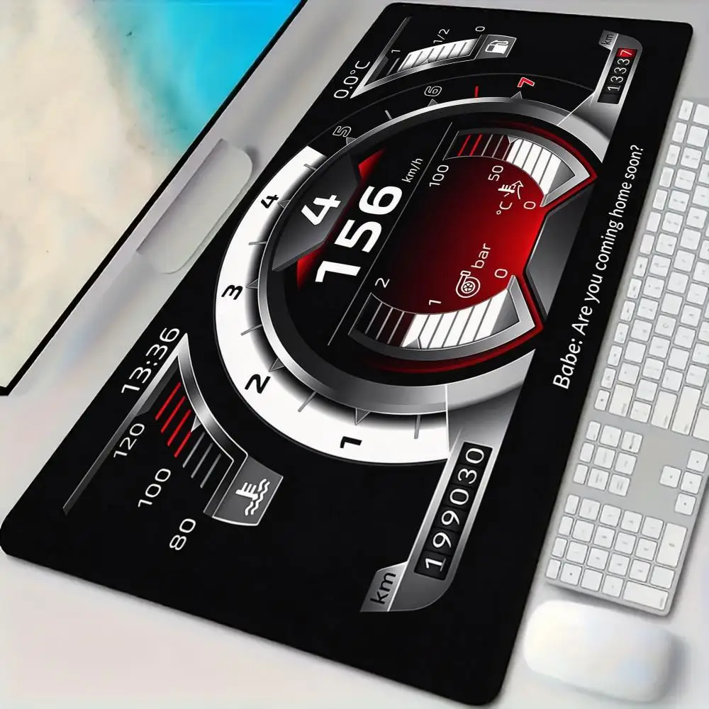 Stunning Dashboard Mouse Pad Desk Mat Large Computer Office Carpet XXL Mousepad Gamer Gaming PC Accessories Keyboard Rug