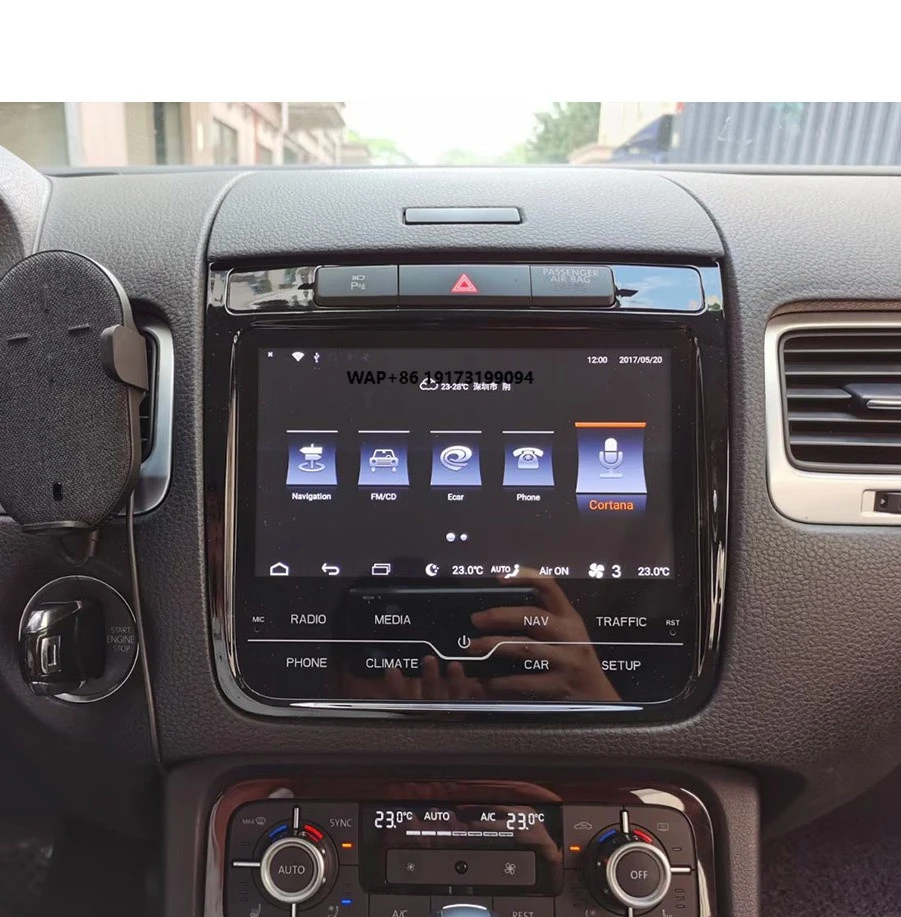 Android 13 8+64 8+128 for Touareg 2011-2017 Car Multimedia Player Navigation Head Unit Auto Radio Stereo Audio