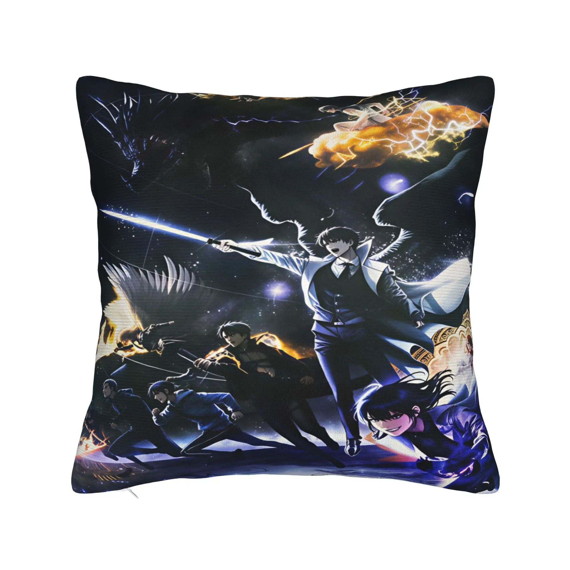 Omniscient Readers Viewpoint Pillow Case  Custom Pillow Cover Retro Trendy Pillowcases For Sofa Couch Bed Living Room