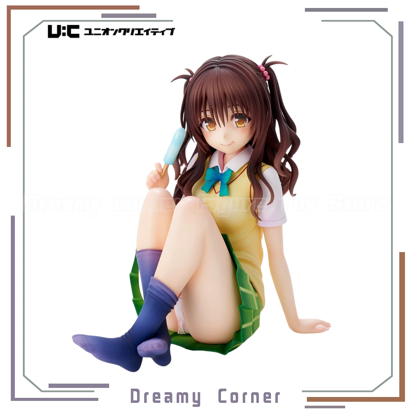 【มีสินค้าในสต็อก】ของแท้จาก UnionCreative ฟิกเกอร์ To LOVE Yuuki Mikan ของเล่นสะสมอนิเมะ โมเดลตกแต่ง