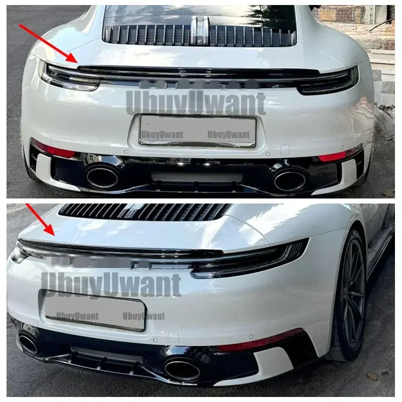 Fit For Porsche 992 sport design carbon fiber rear spoilers FRP material New fashion Sport design Carbon Fiber Auto Spoiler
