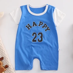 Toddler Girl Romper Kid Boy Jumpsuit Baby Girl Clothes Cartoon Cute Children Ha Clothes Infant Outfit Climbing Suit Girl A1019