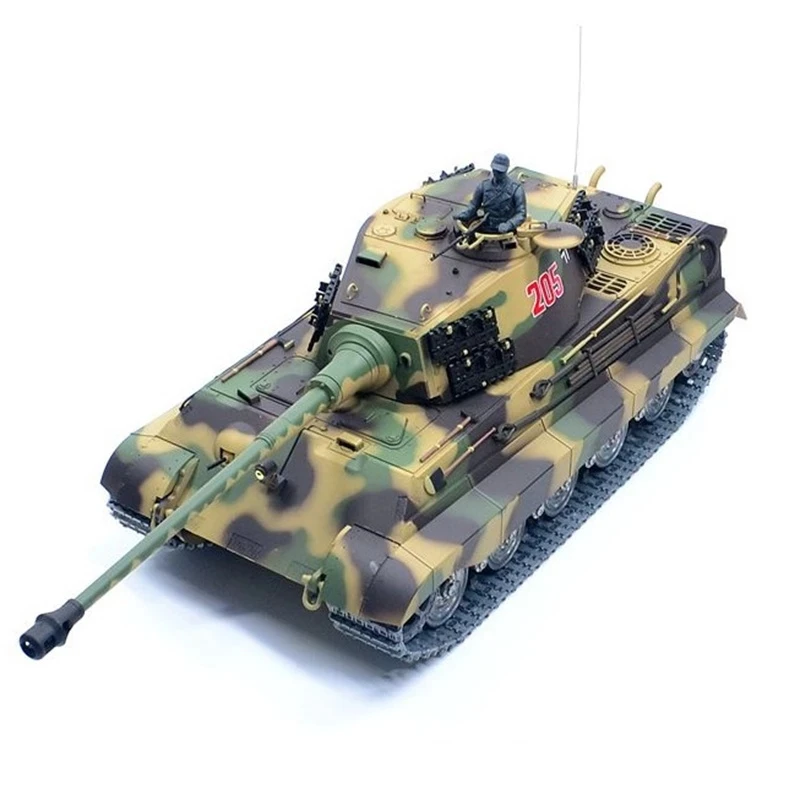 2.4G Simulation RC Battle Tank Infrared Combat 320° Rotation Of The Turret  RTR RC Tank Toys 7.0 System RC Distance 80m