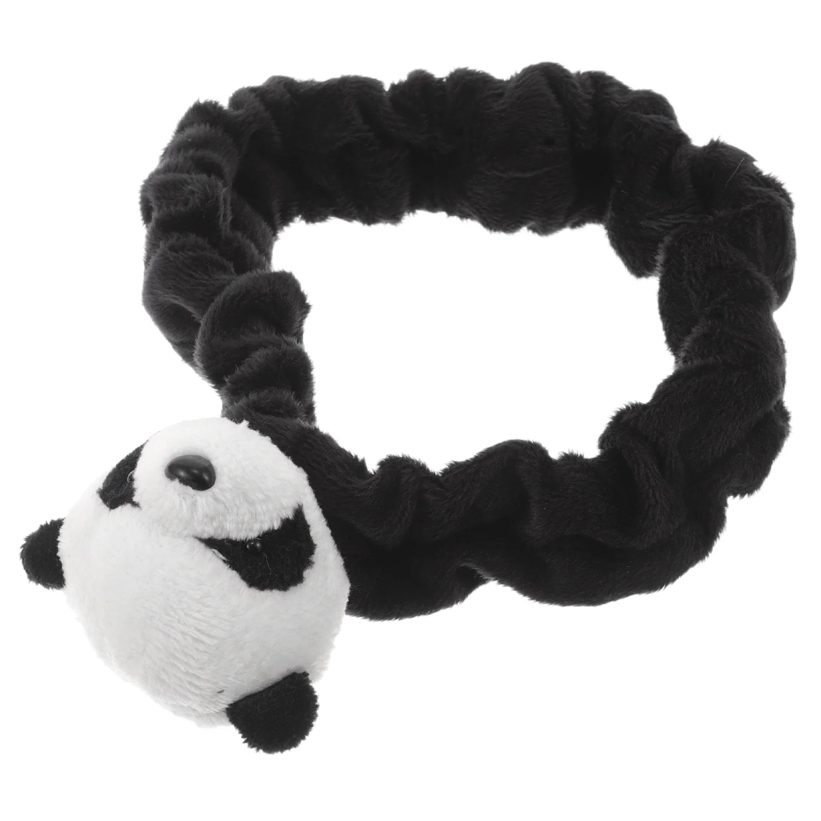

Panda Rearview Mirror Cover Cute Car Decorations Sturdy Material Easy Installation Cartoon Design Car Interior