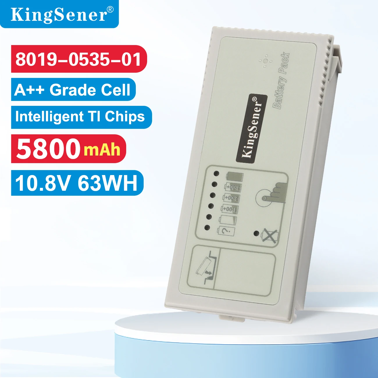 10.8V 63Wh 5800mAh Model REF 8019-0535-01 battery Compatible with Zoll R/E Series Defibrillator