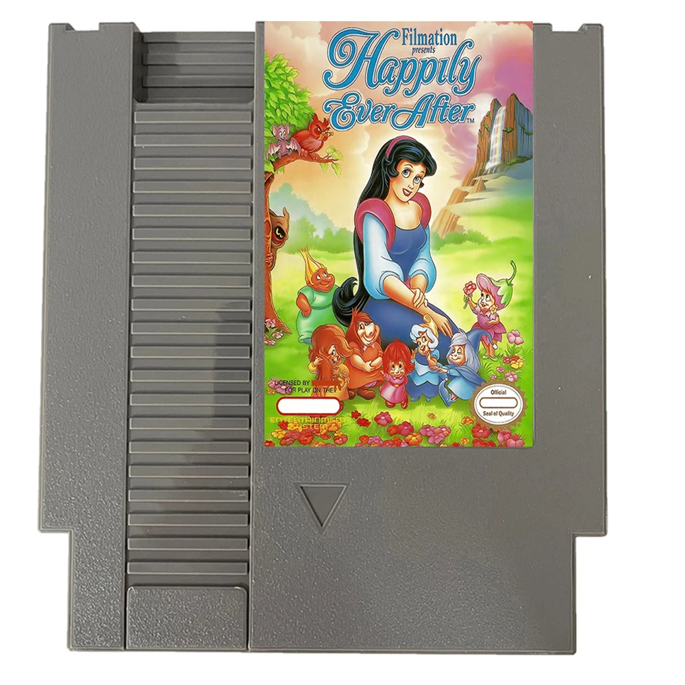 Classic Game Happily Ever After For NES Super Games 72 Pins 8 Bit Game Card Cartridge,for NES Retro Game Console - English