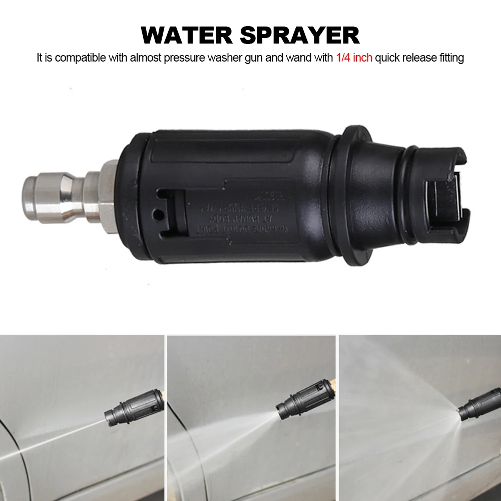 Angle Adjustable High Pressure Washer Nozzle Sprayer with 1/4\