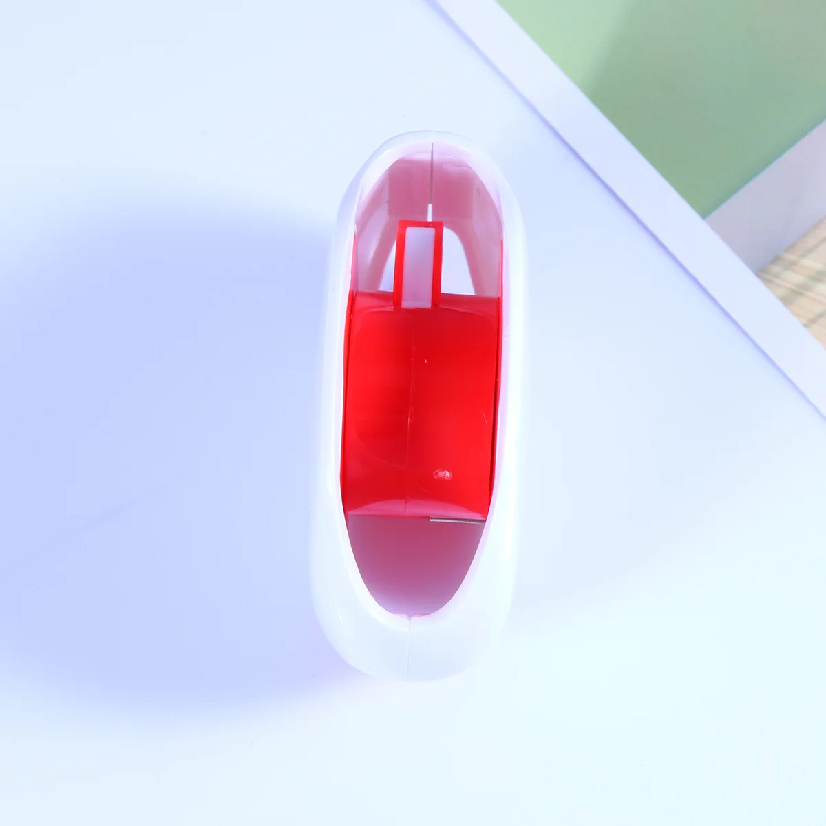 Automatic Earphone Storage Box White Portable Travel Line Cables Reel Holder Organizer Container Case