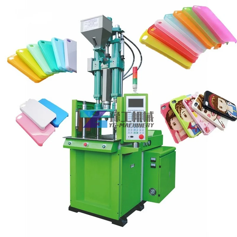 YUGONG Silicone Mobile Phone Cover Vertical Injection Molding Machine