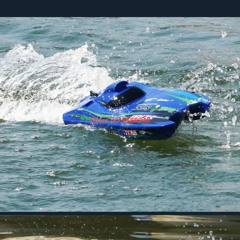 High Speed 40CM Large RC Turbojet Speedboat 30km/h 2.4GHz Brushless 2212 Motor Remote Control Speedboat Brushless RC Racing Boat
