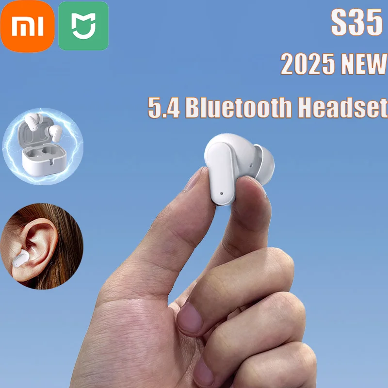 Xiaomi Mini Wireless 5.4 Bluetooth Earphones In Ear Long Battery Life Waterproof Call Noise Reduction Sports Earphones NEW