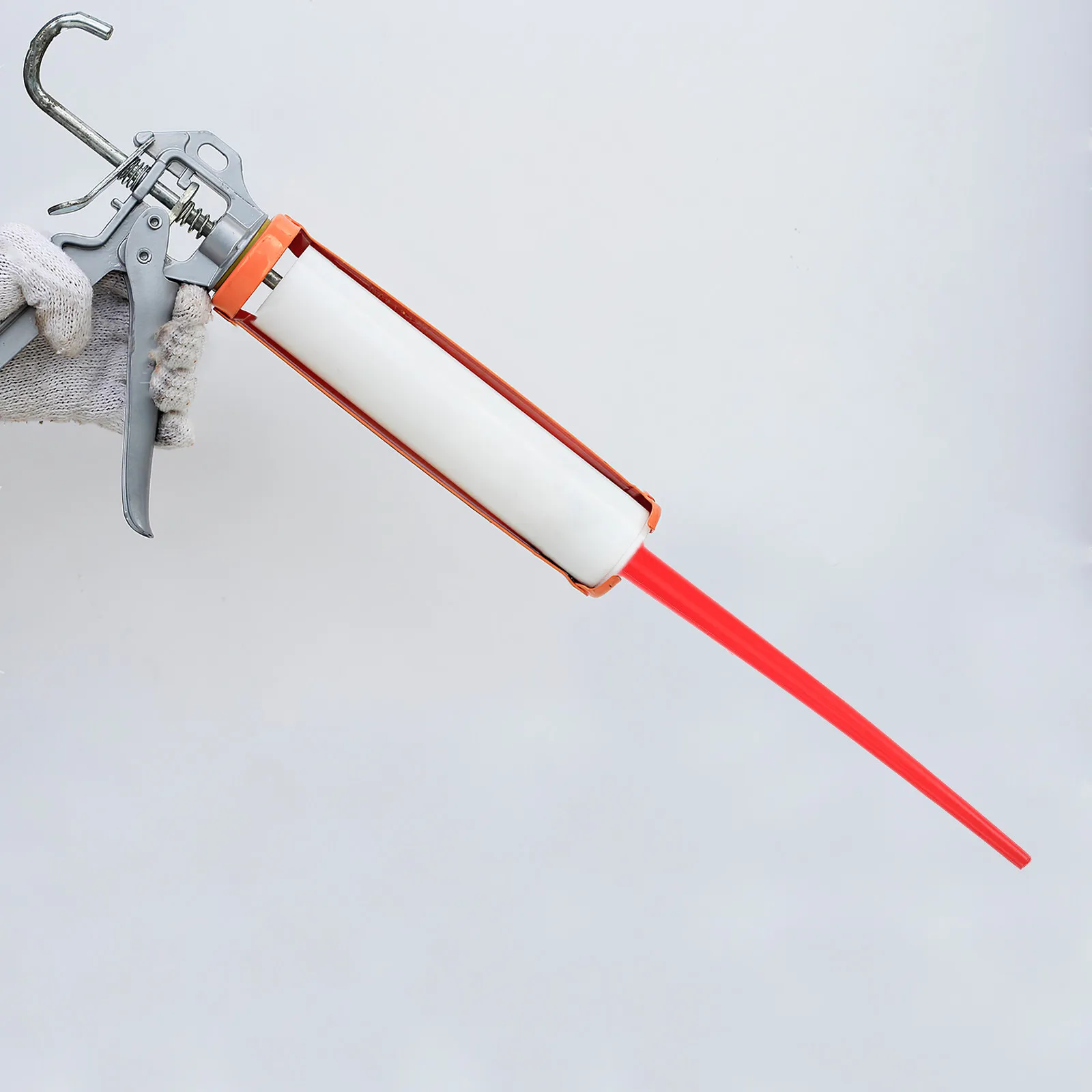 

Long Soft Caulking Nozzle Extension Flexible Epoxy Piston Cap Replacement Tool for Smooth Even Finish in Hard to Reach Areas