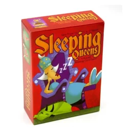 Newesst Card Full English Sleeping Queens Board Game 2-5 People Family Gift Wake Up Queen Strategy Game Fun Childrens Toys