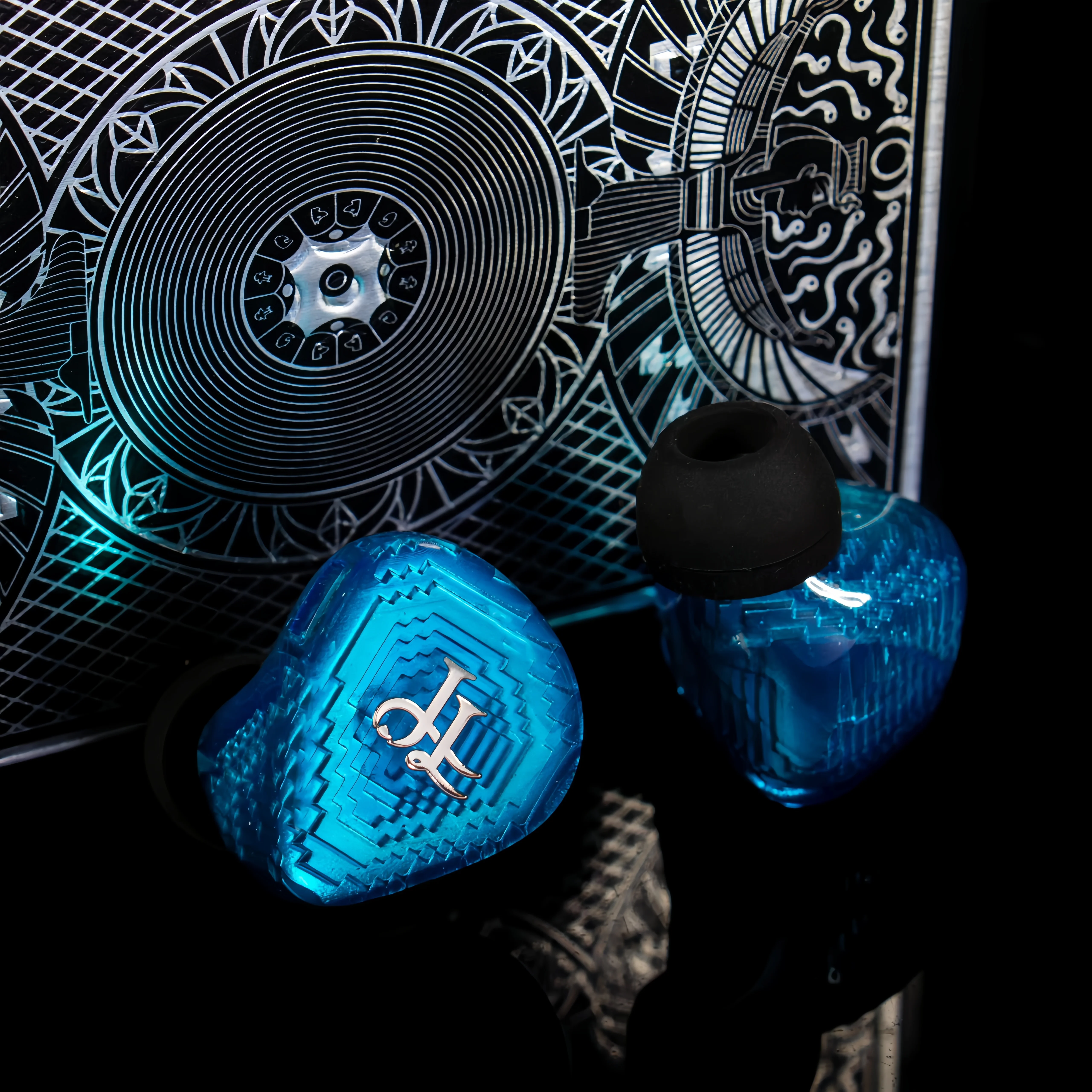 

JLL Audio Pixel DD+BA Hybrid Hifi Music Monitor Studio Audiophiles Musicians Stereo Bass Earphones Earbuds Gaming