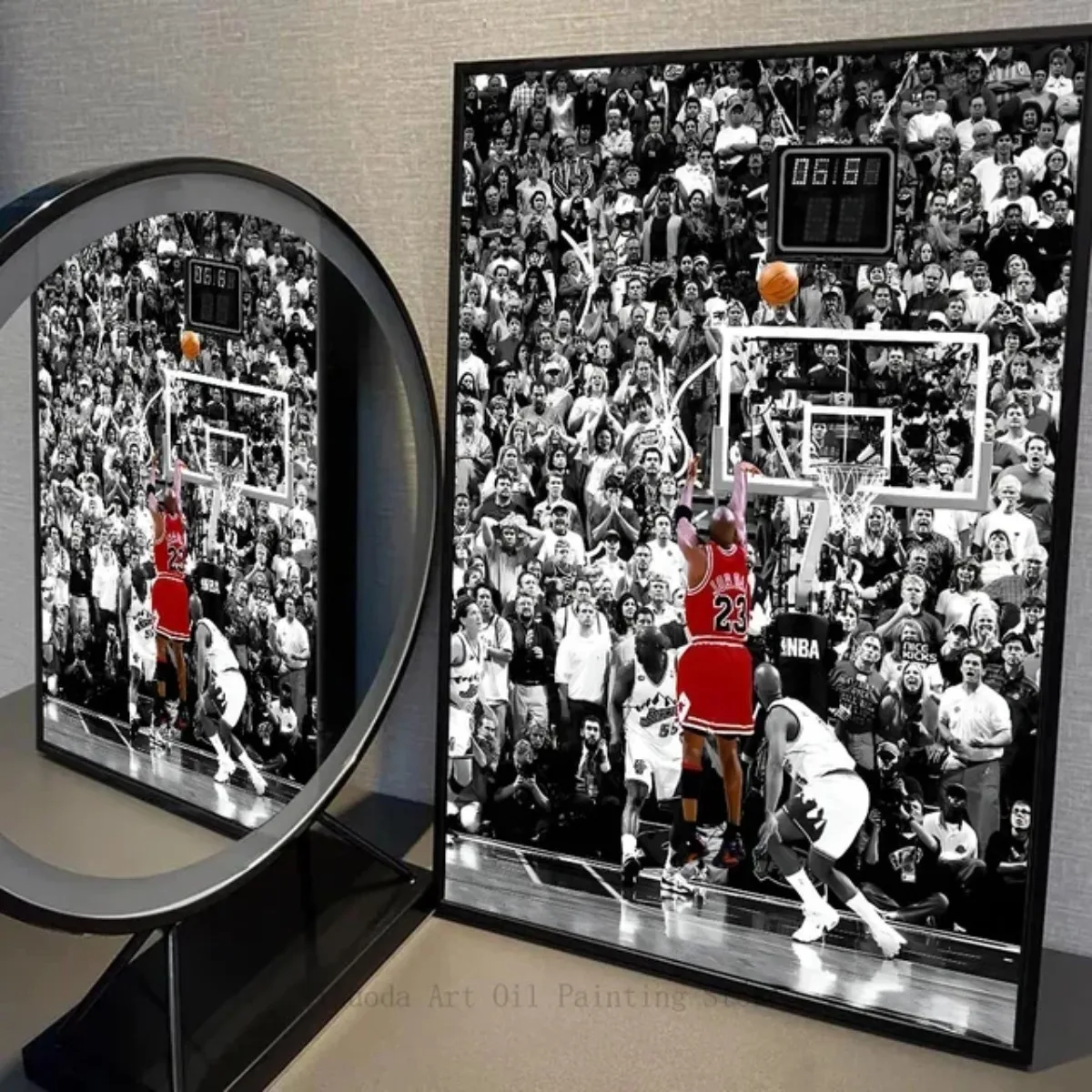 Michael Jordan Waterproof SelfAdhesive Poster  Art Print Wall Decor for Coffee House Bar Room