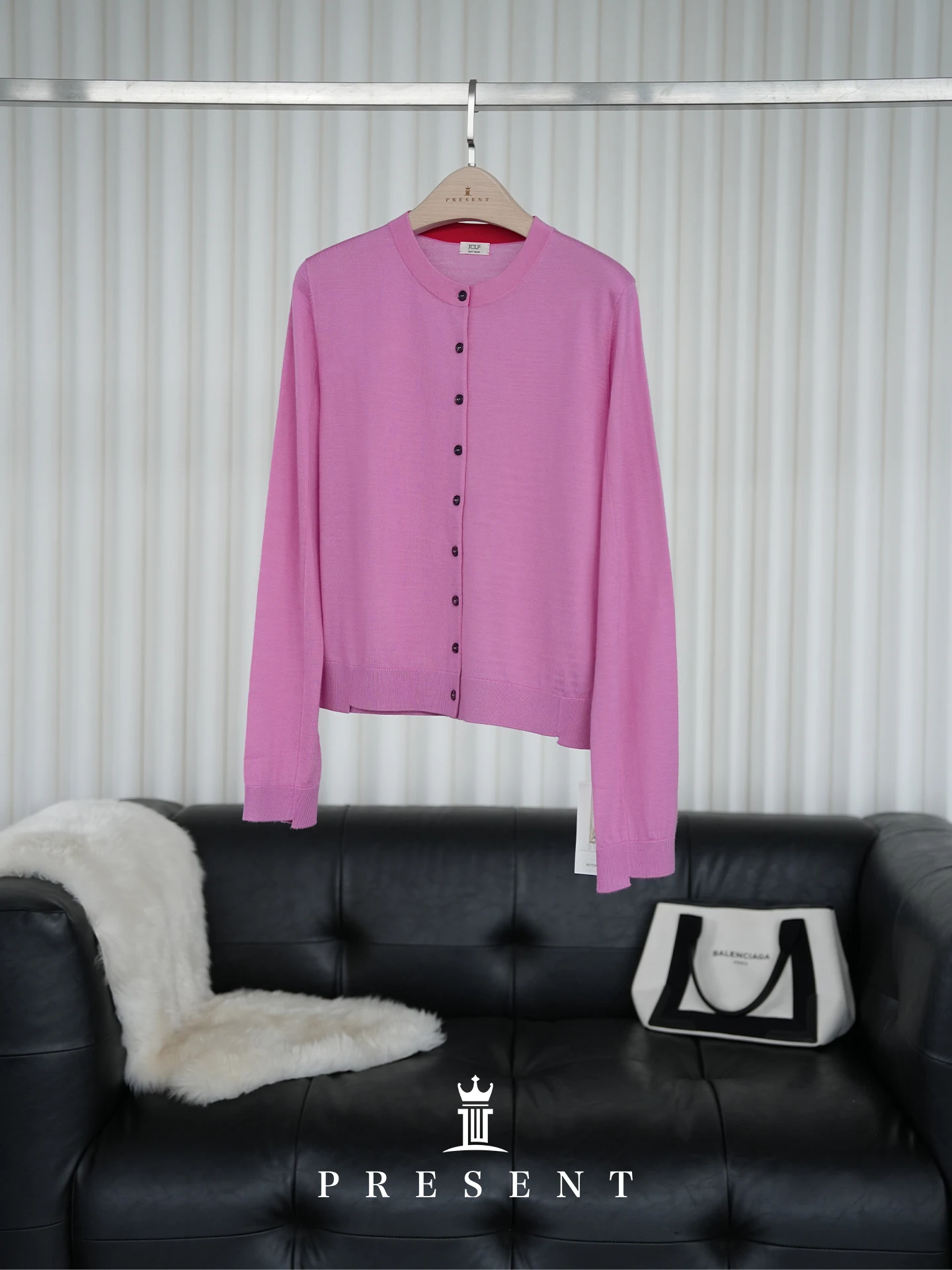 

JCLP Soft Camere Long Sve round Ne Knitted Open Cardigan Women's Light Weight Spring Pink Sweater Casual Simple Sle