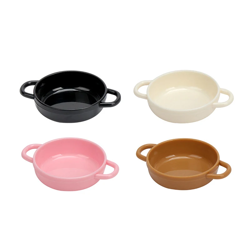 Maison de poupée Miniature, Pot avec couvercle, modèle d'ustensiles de cuisine, casseroles et poêles, Simulation de maison de poupée, Micro scène, accessoires de décoration