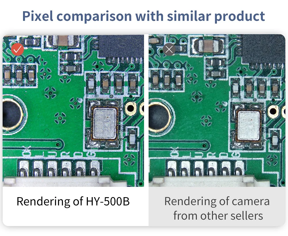 5MP FHD USB Sony IMX CMOS Electronic Digital Eyepiece Industrial Microscope Camera for Biological Microscope PCB Phone Reparing