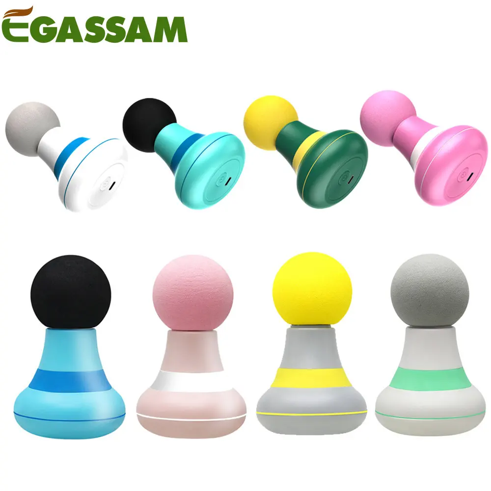EGASSAM 1Pcs Mini Electric Handheld Massager Wand,Cordless Handheld and Portable,Suitable for Shoulder,Neck and Back Massage