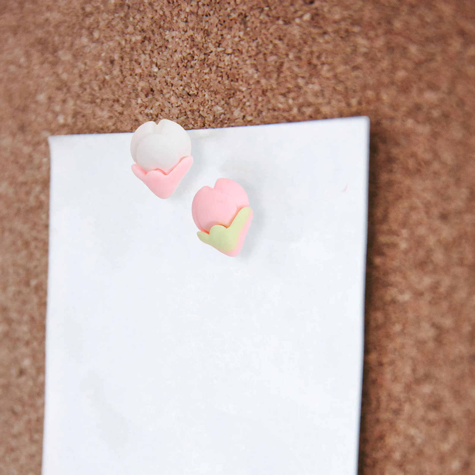 

20pcs Flower Pushpins Replaceable Multi-Function Thumbtacks For Cork Board Map Decoration Delicate Small Push Pins Craft Office