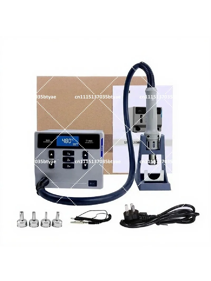 Digital Hot Air Gun BGA Rework Station with Constant Temperature Display, Auto Sleep for PCB Welding and Mobile Phone Repair