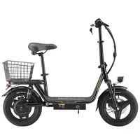SINOHON K14 Adults Electric bike 350W 36V 15.6Ah Battery Folding E-bike 14 Inch Tire Off-road Electric Bicycle
