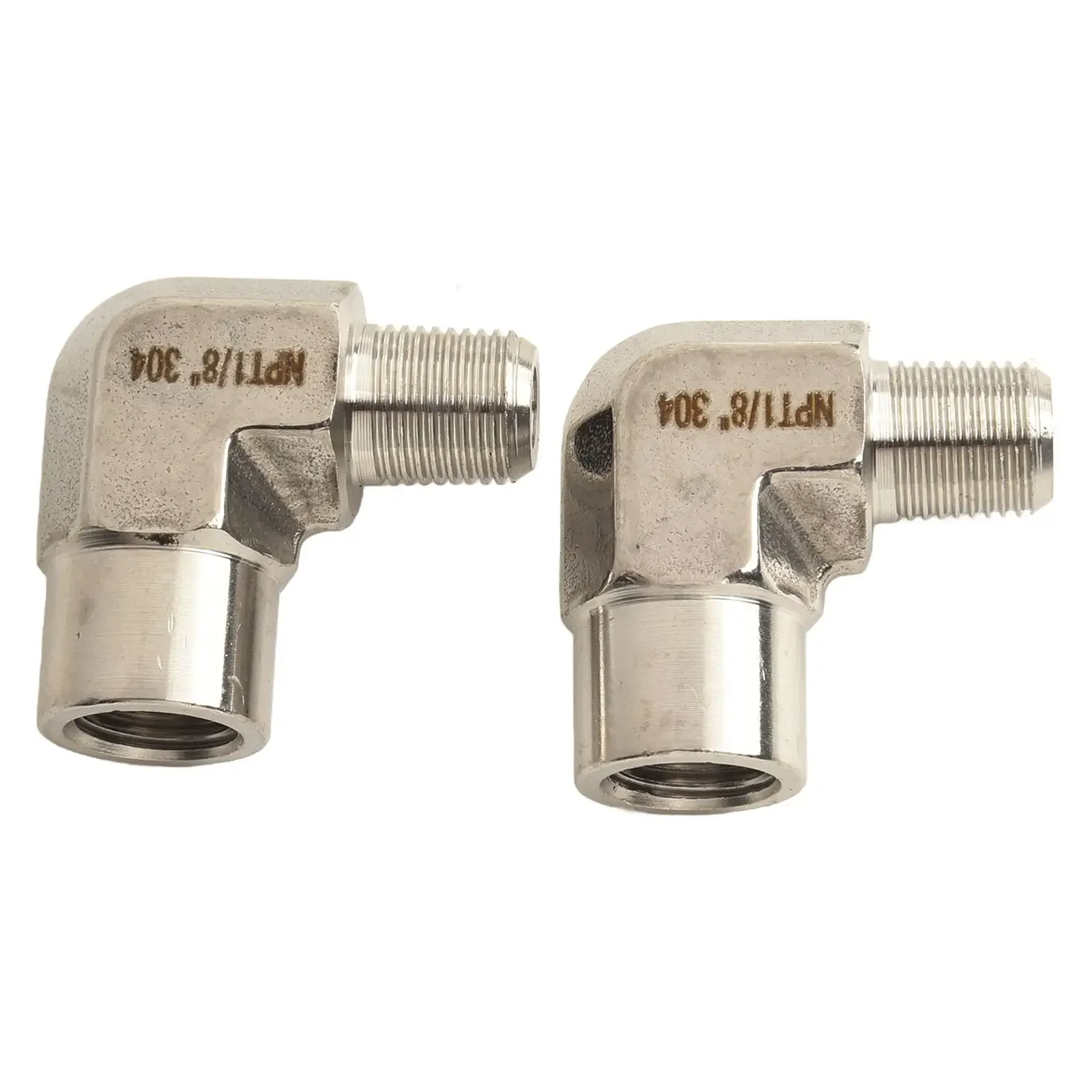 

Промышленные соединители для труб, упаковка из двух кованых колентей из нержавеющей стали под углом 90 градусов для надежных характеристик под давлением