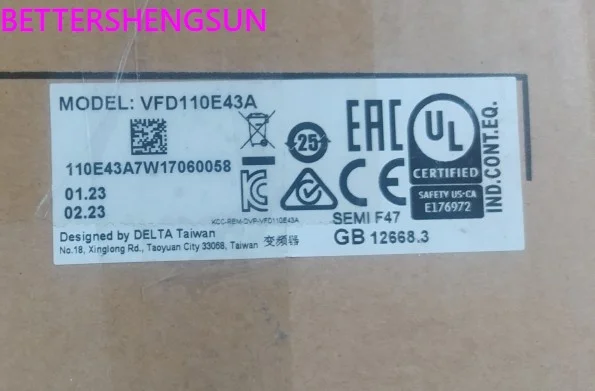 

VFD110E43A brand new original E series original inverter genuine