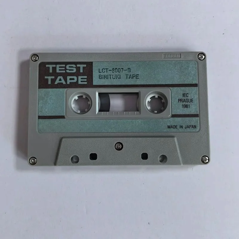 

TEST TAPE LCT-8007-B BIRITUKI TAPE ,IEC PRAGUE 1981,E N GI N E E R I N G