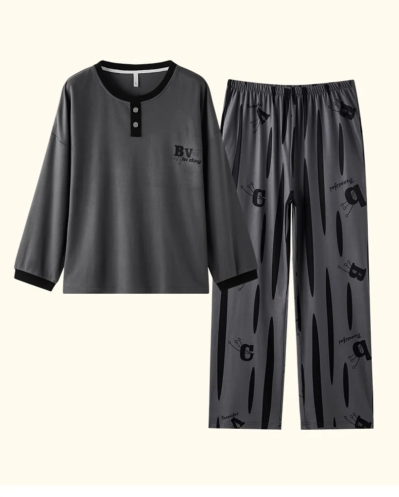 

Комплекты пижам с сердечками для женщин: минималистичные, из ледяного шелка, облегающие, с эффектом помятости, на шнуровке, с рукавом три четверти, длинные брюки, осенние, простые