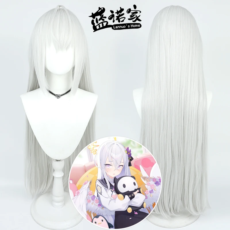 

Game Anime Blue Archive Shirasu Azusa Cos Cosplay Wig Halloween Carnival Party Props Synthetic Hair Heat Resistant Fiber Wig Cap