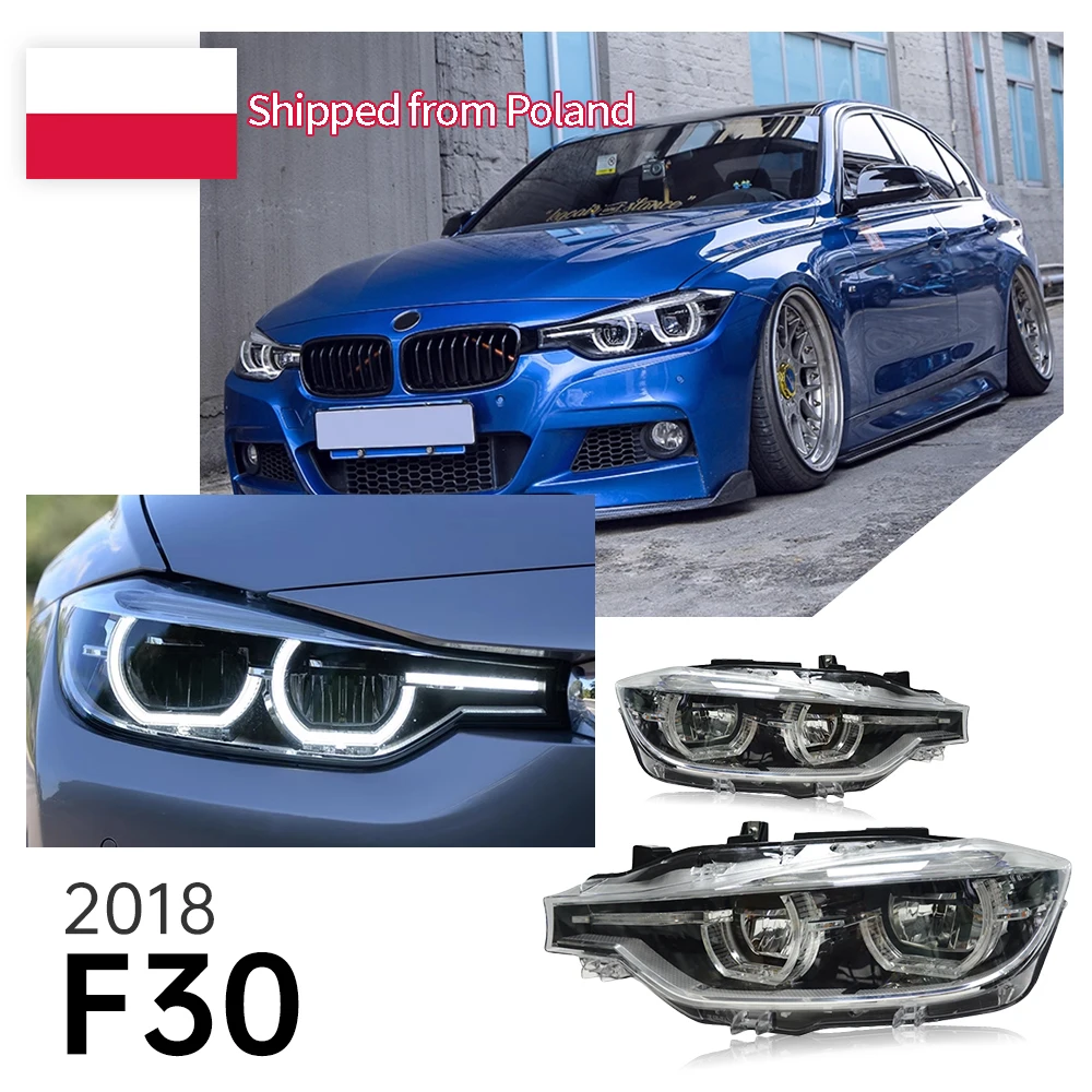 Auto-LED-Scheinwerfer für BMW 3er F30 Scheinwerfer F35 2012-2019 318i 320i 325i 328i 330i 335i DRL Autozubehör