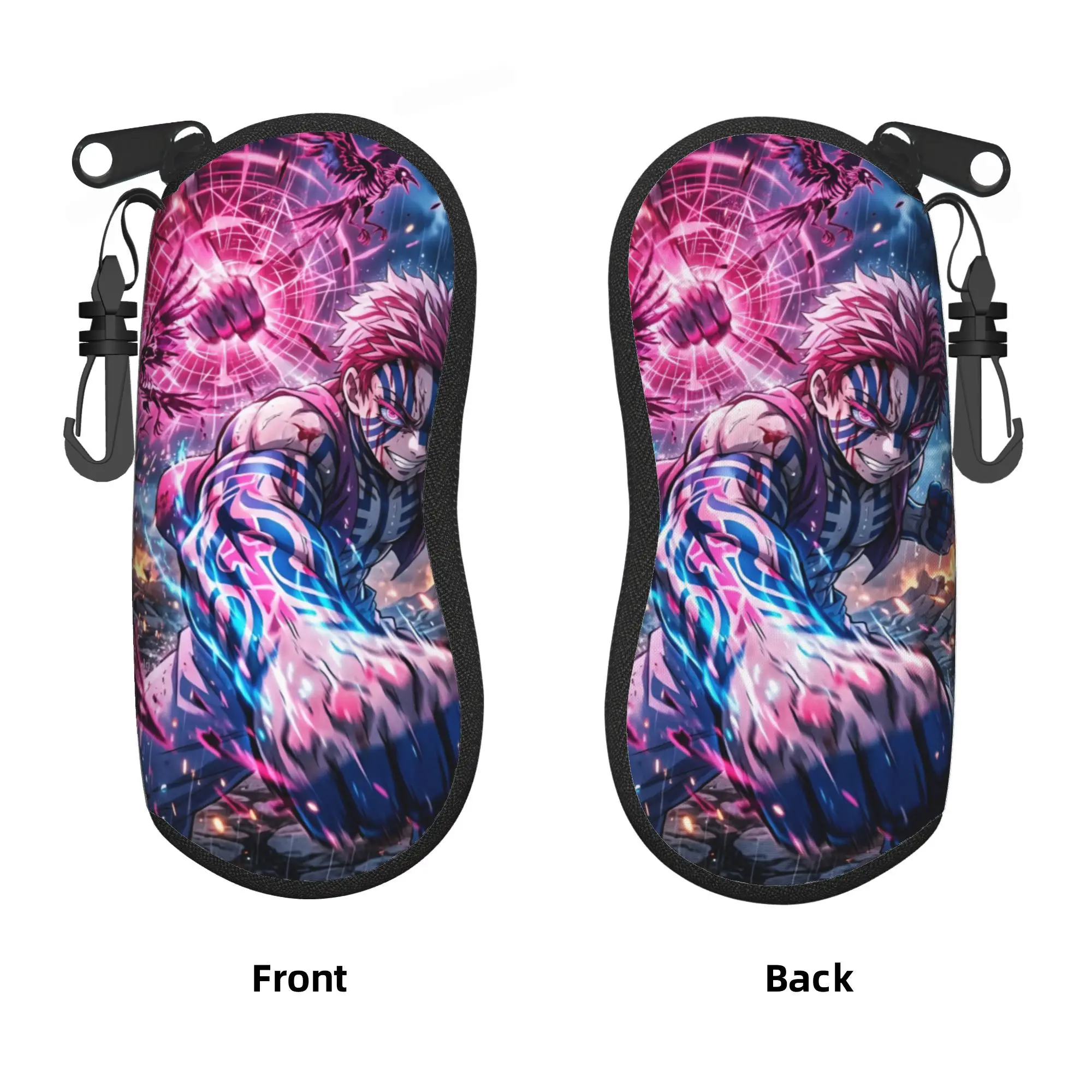 

Custom D-Demons S-Slayers Comic Shell Eyeglasses Case Women Men Fashion Glasses Case Sunglasses Box Pouch