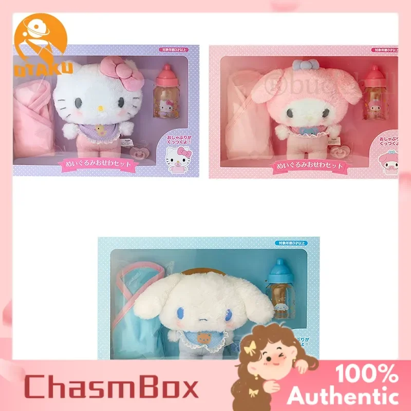 

Оригинальный набор кукол-бутылочек Sanrio, Hello Kitty Cinnamoroll Melody, плюшевые товары по индивидуальному заказу, украшение для комнаты, стол, рождественская игрушка