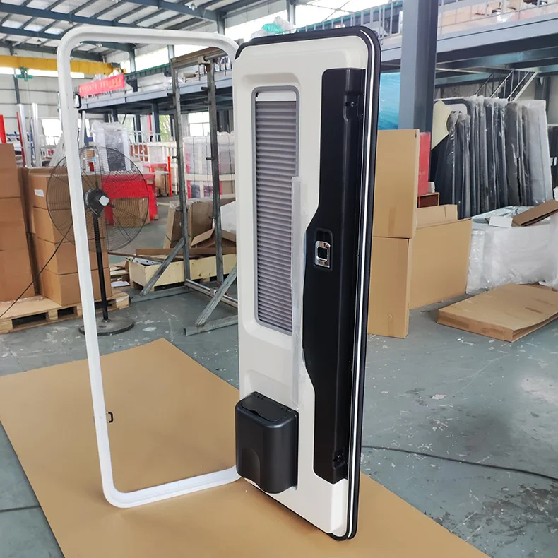 Bestpreis Caravan Europäischen Stil Camper Trailer Eingangstür Hohl RV Tür Mit Feste Fenster Rv Tür