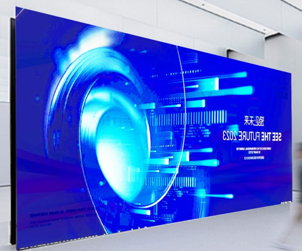 Schermo pubblicitario LED elegante personalizzato nella visibilità ottimale con la pubblicità di visibilità ottimale