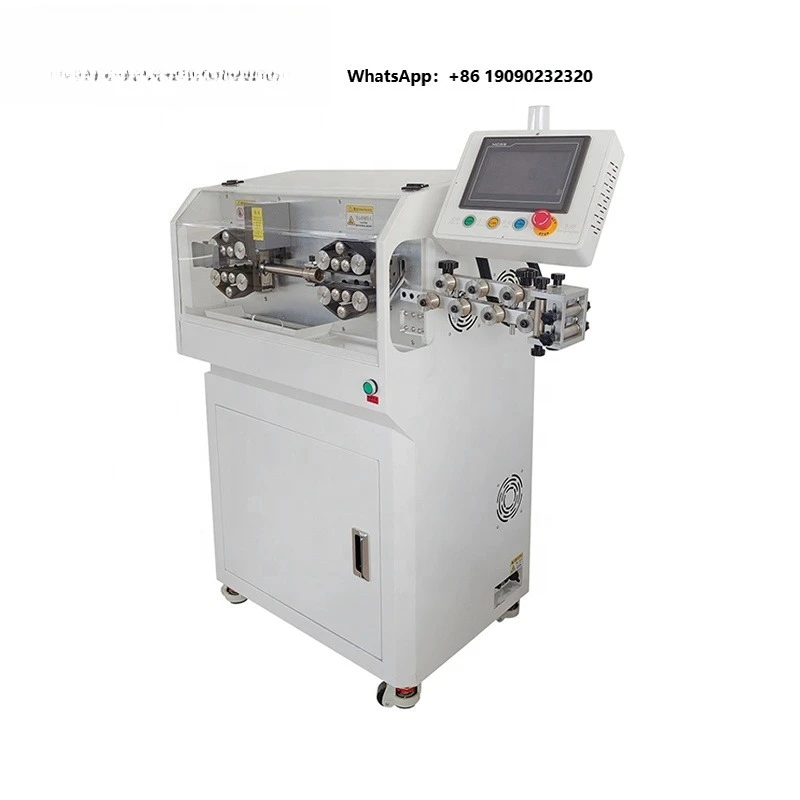 Computerized  Wire Cutting Stripping Machine Heavy Duty Cable Sheath Peeler for Power Cord Battery Harness Equipment Line T001