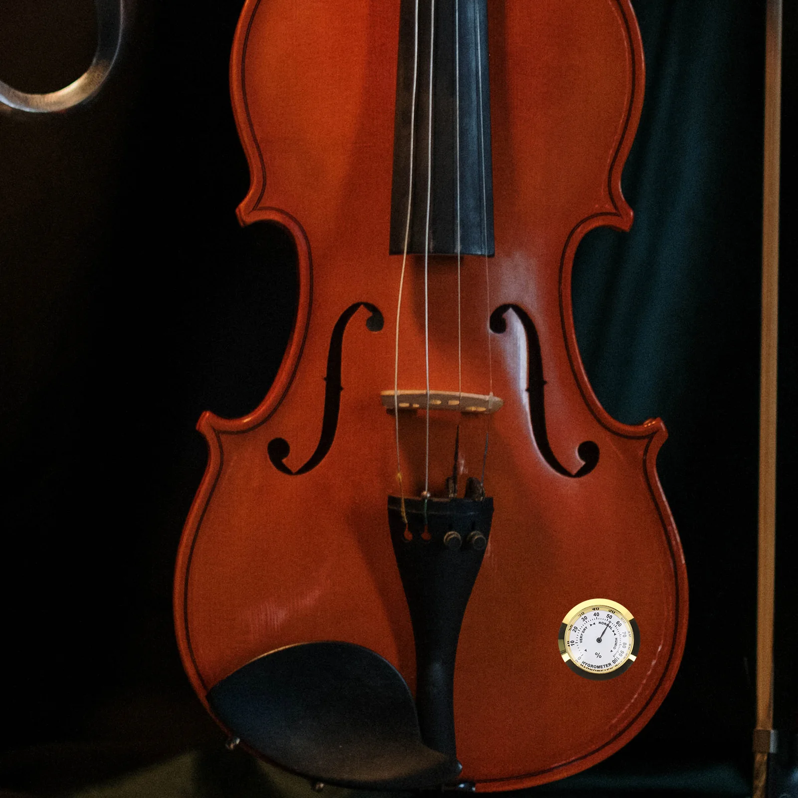 

Guitar Humidity Meter Portable Alloy Violin Hygrometer Temperature Gauge Musical Instruments Humidity Control Meter Hygrometer