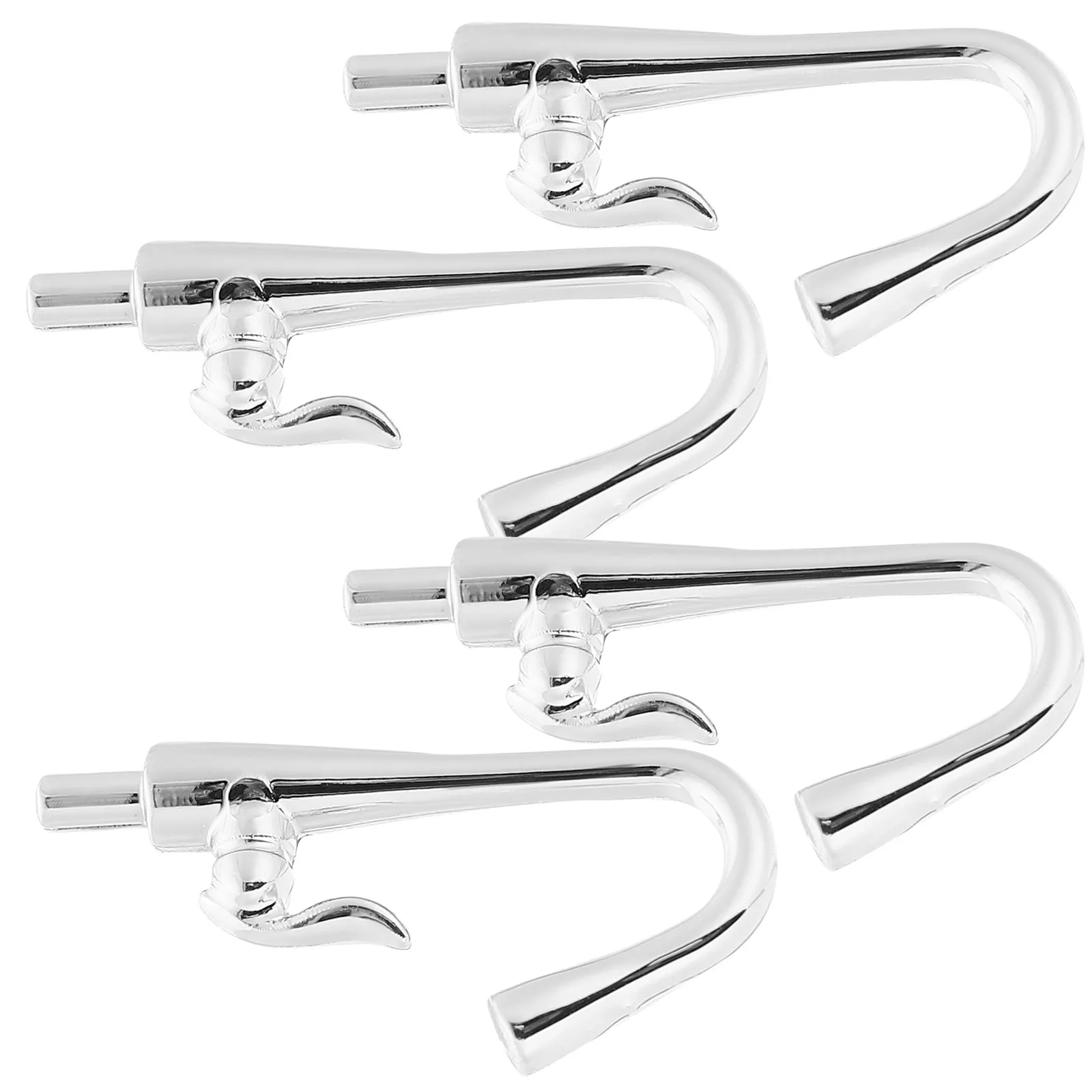 

4Pcs Plastic Miniature Faucet Set Dollhouse Bathroom Kitchen Sink Decor Simulation Faucet Adorn Miniature Landscape Accessory