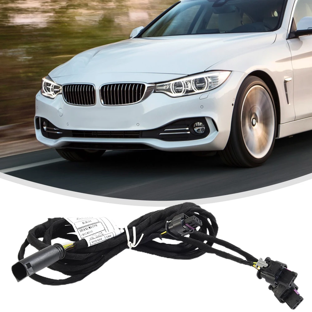 يصلح لسيارات BMW 3 4 Series F30 وقوف السيارات الاستشعار 1 قطعة 61129313607 اكسسوارات المصد الأمامي PDC كابل البلاستيك + معدن جودة عالية