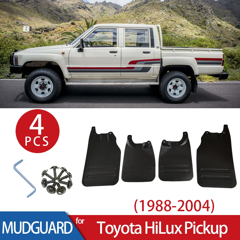 

Автомобильное крыло для Toyota HiLux Pickup 1988-1994 1995-2004, брызговик на крыло, пластиковые аксессуары для защиты автозапчастей