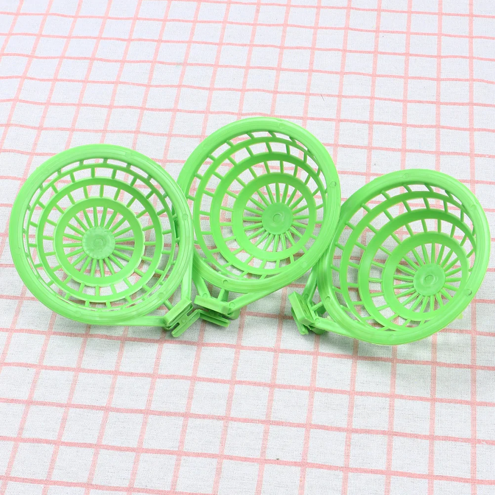 

6 Pcs Bird Nest Bowl Plastic Hatching Container Breeding Bed for Cages Small Birds Finches Bluebirds Sparrows Parrots Easy Clean