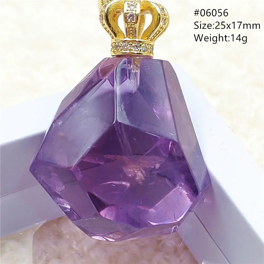 

Натуральный фиолетовый аметист кварцевый кулон для женщин и мужчин фиолетовый лавандовый аметист кварцевое ожерелье ювелирные изделия AAAAAA