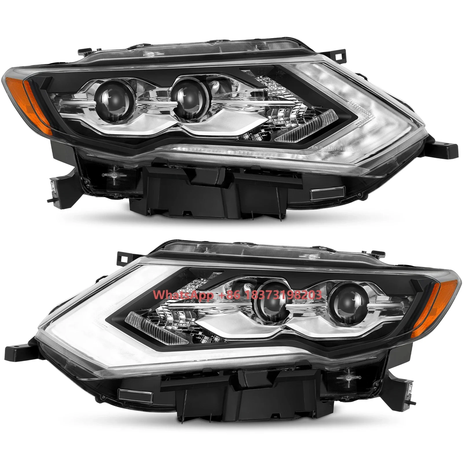 

High Quality OEM Full LED Car Headlights Assembly Hot Sale for Nissan Rogue SL SL Hybrid 2017-2020 6000k Color Temperature H10