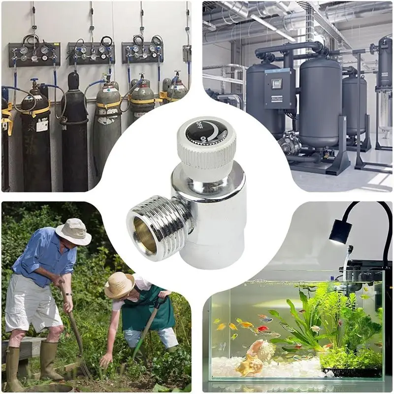 A96K-CO2 Quick Adapter,Multipurpose CO2 Adapter,CO2 Cylinder Direct Adapter, Flexible CO2 Adapter Refills Connector