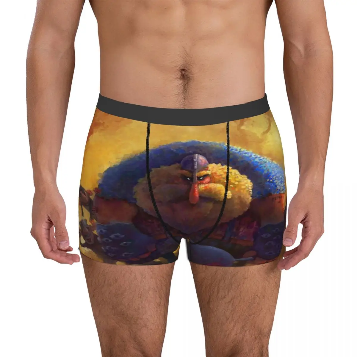 Не беспорядок с моими друзьями! Удобные мужские трусы-боксеры