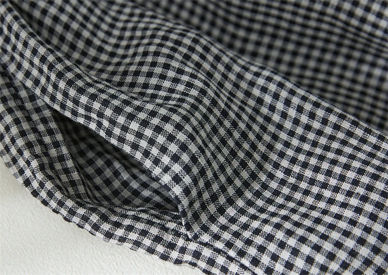 2026 Patchwork Fashion Black White Plaid Autumn Dresses Office Lady Work Dress Japanese Style Women Spring Casual Long Clothing