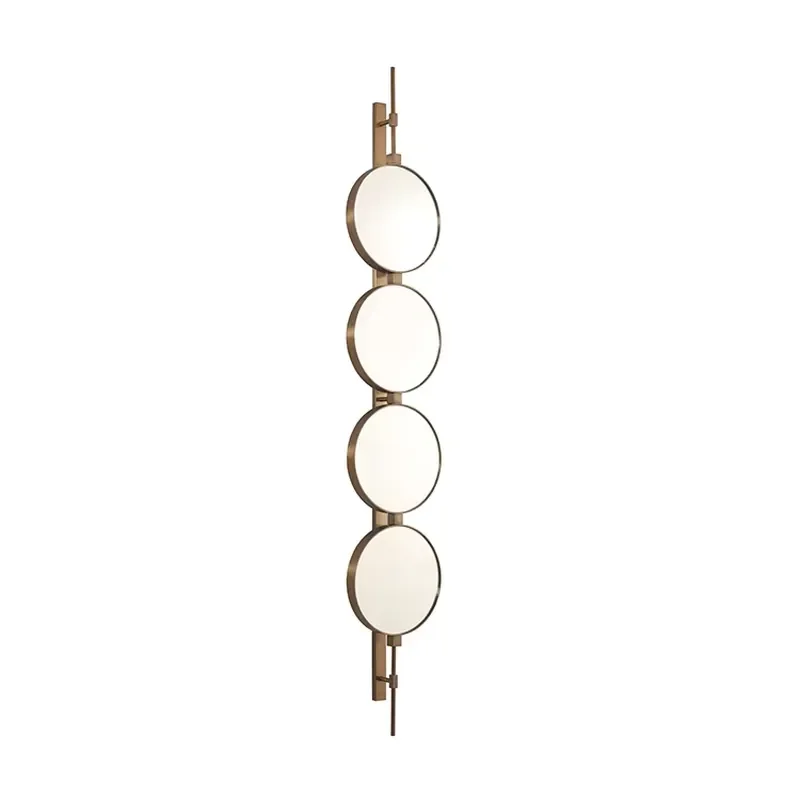 Nordic Style Full Body Mirror Gold Frame Glass Craft Creative Home Decoration Art Piece Original Design Manufacturer Price