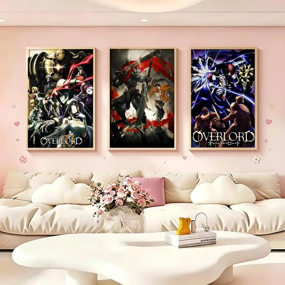 Anime Overlord Poster Poster HD Printing Dreamy Style Wall Art Home Decor For Living Room Bedroom Gift Giving