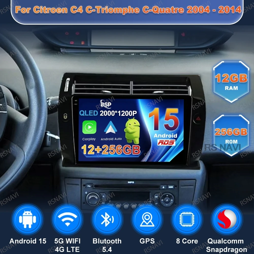 Android 15 Car Radi…